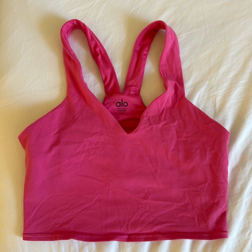 All Yoga Real Bra Tank Pink